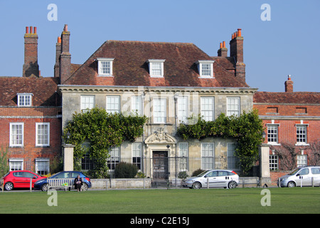 Mompesson House, près de la Cathédrale, Salisbury, Angleterre, RU Banque D'Images