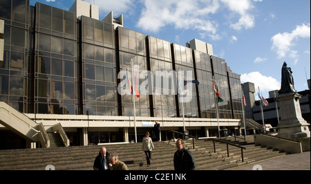 Les bureaux du conseil de la ville Plaza Portsmouth Hampshire Angleterre Banque D'Images