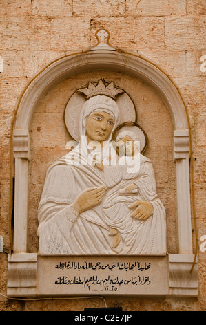 Couvent Notre Dame de l'Sayidnaya 547 monastère Seidnaya annonce près de Damas Syrie Vierge Marie est apparue à l'empereur Justinien Banque D'Images