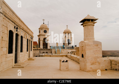 Couvent Notre Dame de l'Sayidnaya 547 monastère Seidnaya annonce près de Damas Syrie Vierge Marie est apparue à l'empereur Justinien Banque D'Images