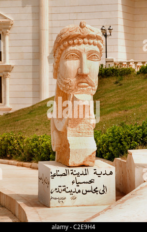 Septimus Odainat, le roi de Palmyra, Syrie Camel Race Star Track syrien Banque D'Images