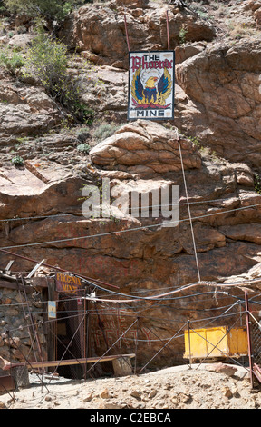 Colorado, Idaho Springs, Phoenix Gold Mine Banque D'Images