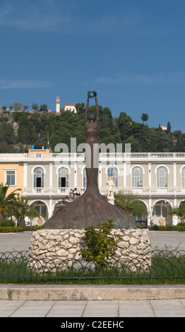 La ville de Zakynthos Zante Grèce Banque D'Images