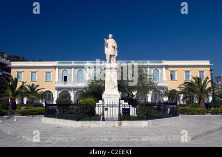 La ville de Zakynthos Zante Grèce Banque D'Images