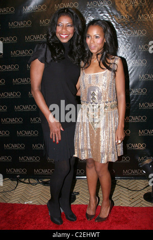 Natalie Cole et Kerry Washington Movado célèbre ses 60 ans de design moderne au Cooper-Hewitt, National Design Museum New Banque D'Images