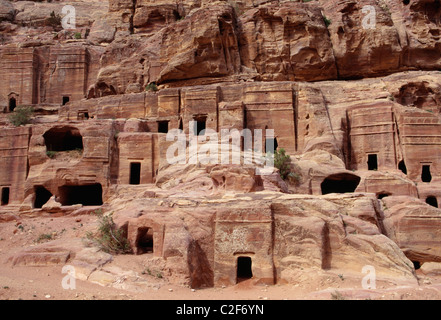 Petra en Jordanie Banque D'Images