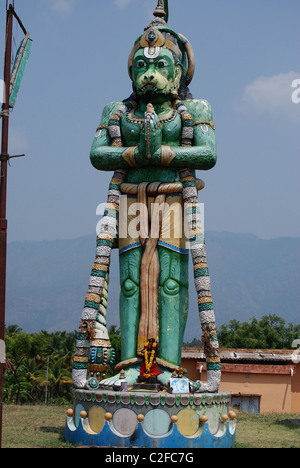 Statue de seigneur hanuman, Inde Banque D'Images