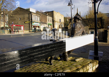 Sowerby Bridge, West Yorkshire, Royaume-Uni Banque D'Images