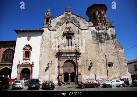 Bibliothèque, Patzcuaro, Michoacan, Mexique, Etat de l'Amérique du Nord Banque D'Images