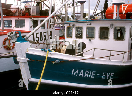 Les bateaux de pêche au quai de Shippagan Nouveau-brunswick Province Canada Amérique du Nord Banque D'Images