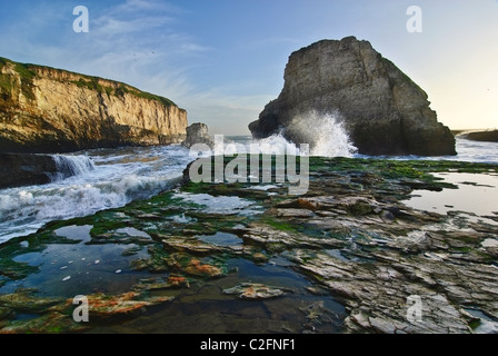 Spectaculaire vue sur l'aileron de requin Cove. Banque D'Images