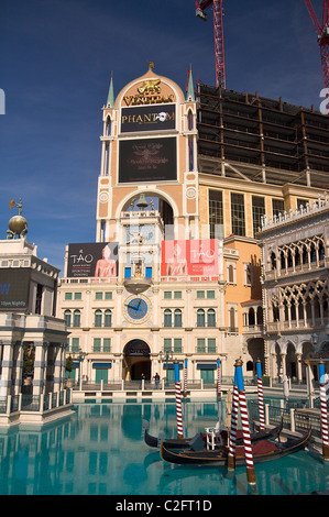 Le Grand Canal au Venetian Resort Hotel Casino, Las Vegas Banque D'Images