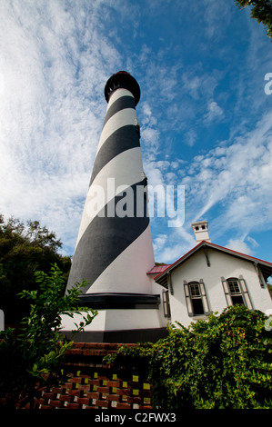 Phare de Saint Augustine en Floride Banque D'Images