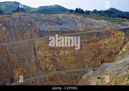 La Mine d'or de Martha, Waihi, péninsule de Coromandel, de la région de Waikato, Nouvelle-Zélande, île du Nord Banque D'Images