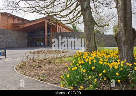 Entrée de Robert Burns Birthplace Museum à Alloway Ayrshire en Écosse Banque D'Images