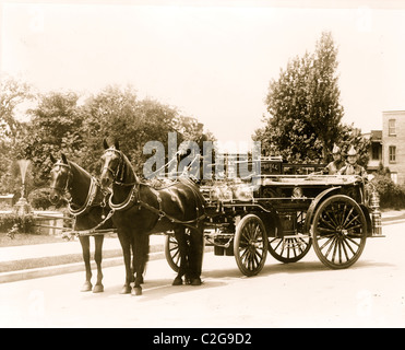 Flexible de Royal & chimique no. 6--York, Pennsylvanie, le service des incendies Banque D'Images