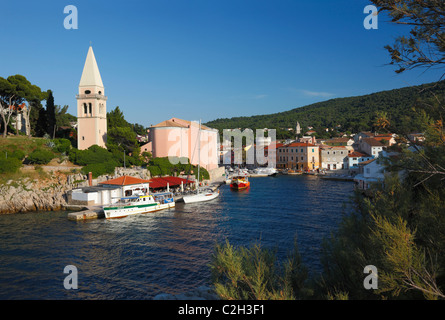 Veli Losinj, Croatie. Banque D'Images