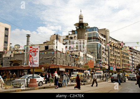 Homs Syrie République Ancien Moyen-orient Town City Banque D'Images