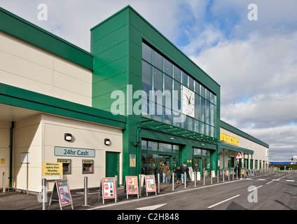 Supermarché Morrisons à Borehamwood, Hertfordshire. Banque D'Images