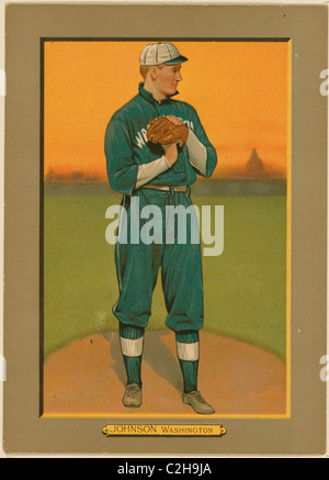 Walter Johnson, Washington Nationals Banque D'Images