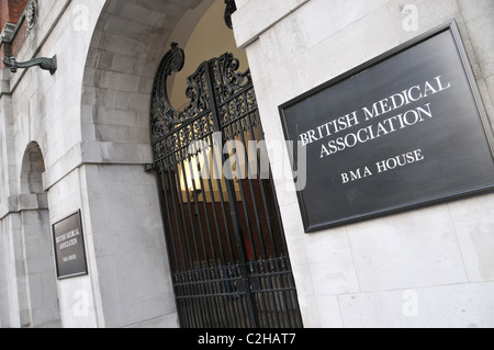 L'Association médicale britannique BMA House Londres Médecins médical Médecin Banque D'Images