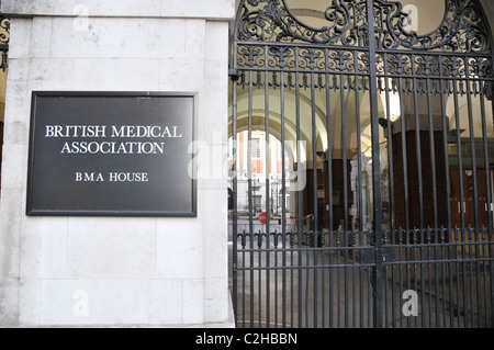 L'Association médicale britannique BMA House Londres Médecins médical Médecin Banque D'Images