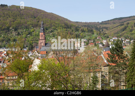 Église de l'Esprit Saint, Heidelberg, Bade-Wurtemberg, Allemagne Banque D'Images