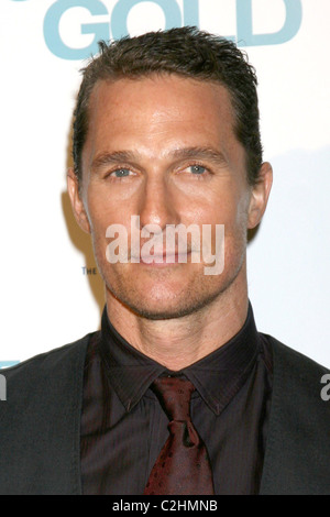 Matthew McConaughey Los Angeles Premiere de 'Fool's Gold' au Grauman's Chinese Theatre - Arrivées Los Angeles, Californie - Banque D'Images