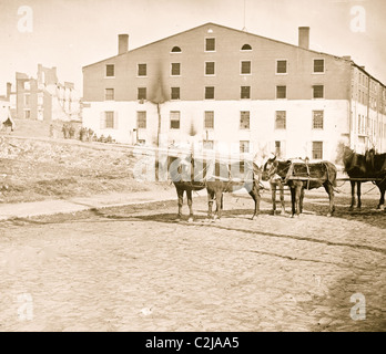 Richmond (Virginie). Libby Prison. Banque D'Images