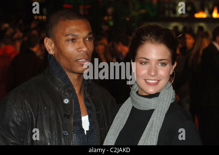 Marcus Bent et Gemma Atkinson UK Film Premiere de 'Rambo' - Arrivées tenue à vue West End de Londres, Angleterre - 12.02.08 Crédit : Banque D'Images