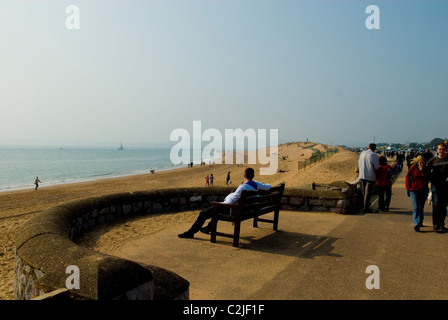 Plage d'Exmouth Devon, Angleterre Royaume-uni 2010 Banque D'Images