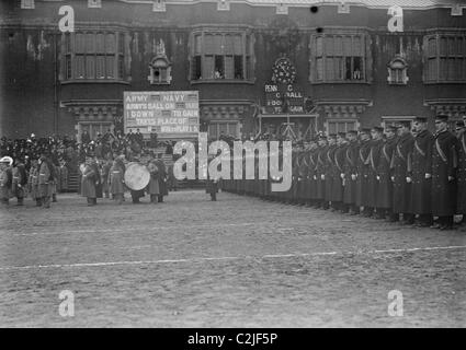 La Marine de l'armée au champ de jeu Franklin, Philadelphie en 1911 Banque D'Images