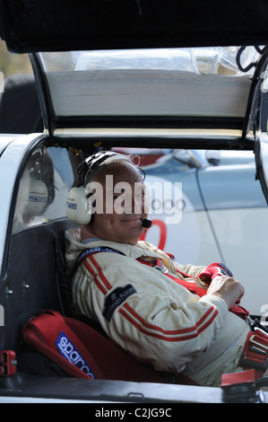 Stock photo une Porsche 906 1966 dans le tour auto optic 2000 en 2011. Banque D'Images