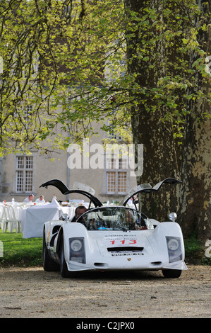 Stock photo d'un 1966 Porsche 906 dans le tour auto optic 2000 en 2011. Banque D'Images