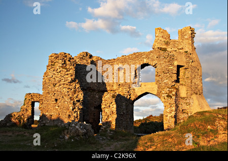 Château Pennard Pennard, Burrows, Gower, au Pays de Galles Banque D'Images