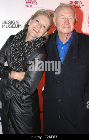 Sir Terence Conran et Lady Victoria Conran Brit Insurance Design Awards dîner au Design Museum, Londres, Angleterre - 18.03.08 Banque D'Images