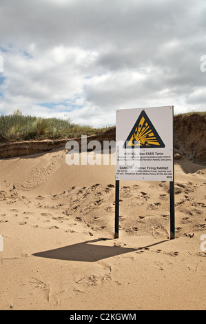 Whiteford Sands, Gower, au Pays de Galles Banque D'Images