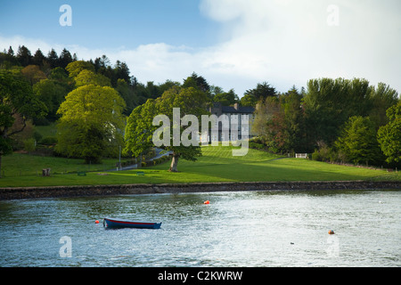 Ards Friary, sur la rive de la péninsule de Ards, comté de Donegal, Irlande. Banque D'Images