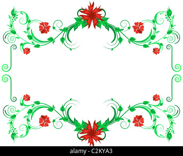 Floral background pour la conception d'utilisation. Vector illustration. Banque D'Images