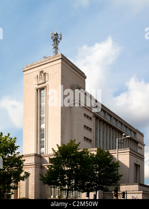 Détail de la partie bâtiment de Newton le campus de l'Université de Nottingham Trent dans le centre-ville de Nottingham en Angleterre UK Banque D'Images