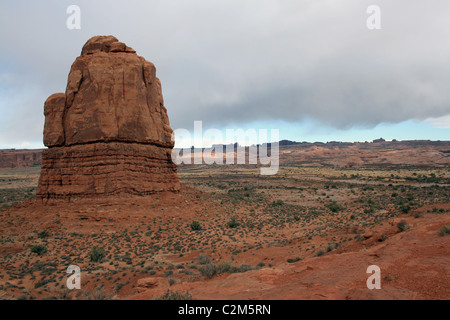 DUNES PÉTRIFIÉES Arches National Park États-Unis 10 novembre 2010 Banque D'Images