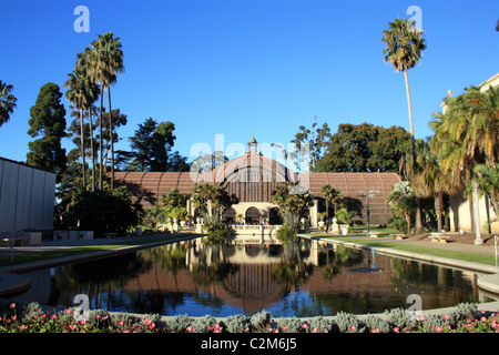 Le bâtiment BOTANIQUE BALBOA PARK SAN DIEGO États-unis 10 Décembre 2010 Banque D'Images