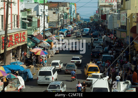 Calle Duarte, Santo Domingo Banque D'Images