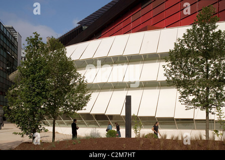 Musée de Quai Branly, Paris, 2006. Galerie temporaire. Banque D'Images