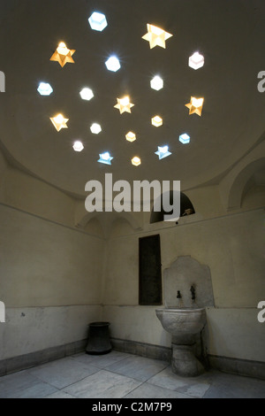 Maison Al-Suhaymi, Darb al Asfur, Le Caire. 1648 -1796. Dome. Banque D'Images