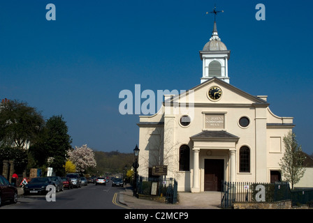 L'église Saint John's, Hill, Hampstead Downshire Banque D'Images