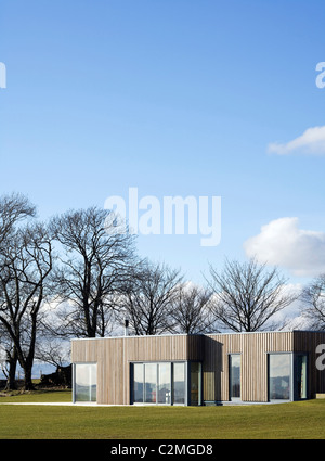 Maison sur la colline, dans l'Aberdeenshire Banque D'Images