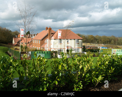 Wates développements Uckfield. Développement de nouvelles maisons dans Uckfield pour joint venture entre Linden Homes et Wates Développements Banque D'Images