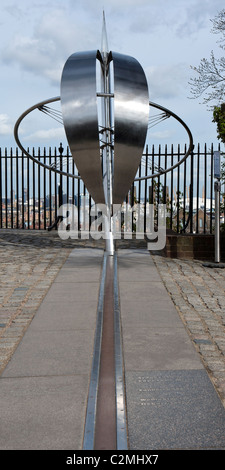 Observatoire royal de Greenwich Meridian Time Angleterre Banque D'Images