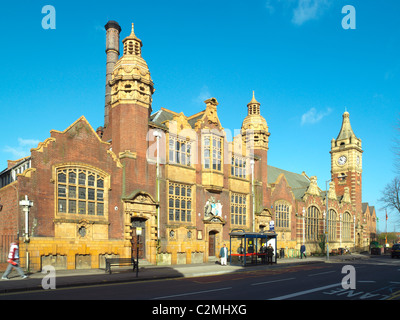 Birmingham CC CCI Moseley, bains de cadre de Birmingham. Rénovation de bâtiment Banque D'Images